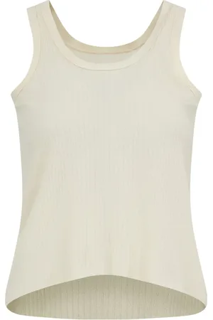 Maison Margiela Top tejido de canalé