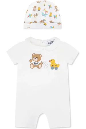 Moschino Set de mameluco con motivo Teddy Bear
