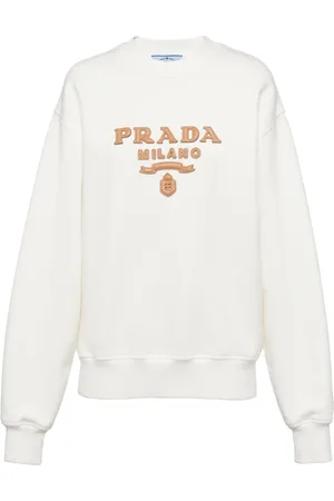 Prada Sudadera con aplique del logo