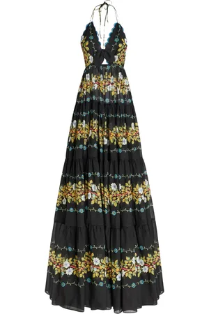 Etro Vestido largo con estampado floral