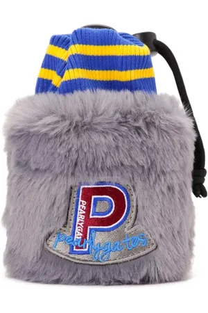 PEARLY GATES Cartera texturizada con aplique del logo