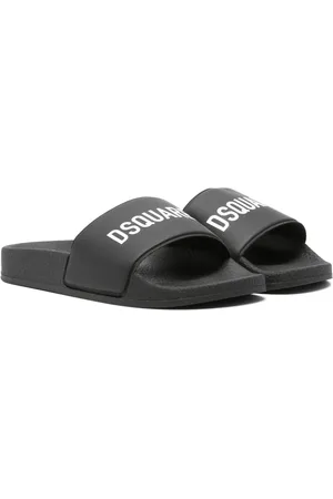 Dsquared2 Flip flops con logo estampado
