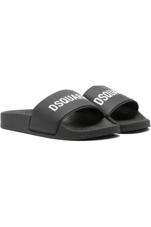 Dsquared2 Flip flops con logo estampado