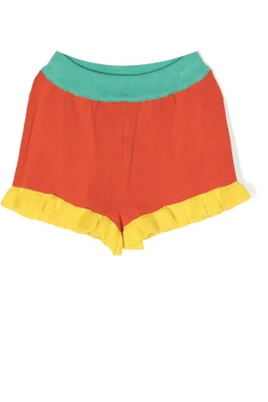 Stella McCartney Shorts con diseño color block