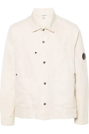 C.P. Company Camisa manga larga con detalle Lens