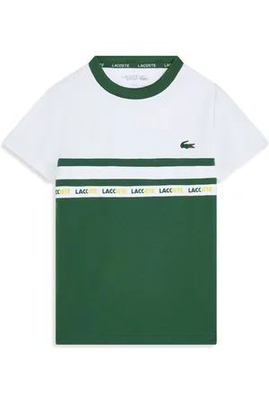 Lacoste Playera a rayas de dos tonos
