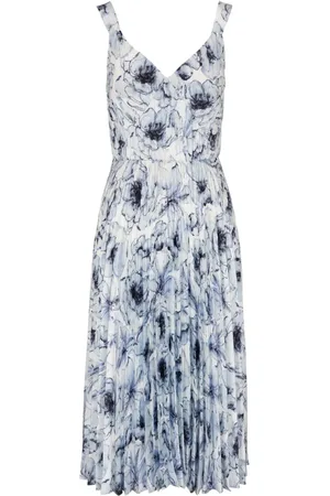 Vince Vestido midi con estampado floral