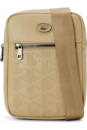 Lacoste Mochila tipo mensajero con asa