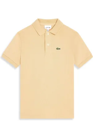 Lacoste Playera tipo polo con bordado de cocodrilo