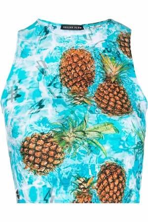 Philipp Plein Top Pineapple Skies