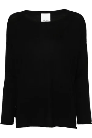 Allude Suéter con cuello barco