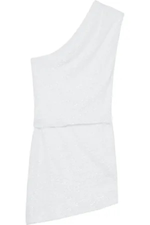 IRO Vestido corto con un hombro descubierto