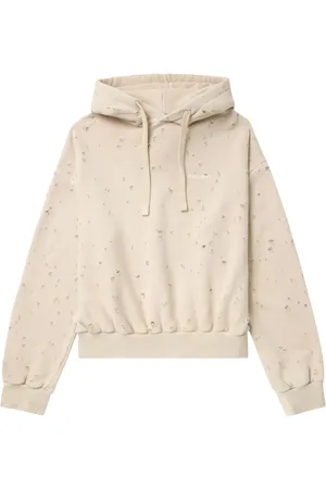 Halfboy Hoodie con efecto envejecido