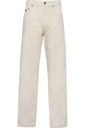 Prada Pantalones rectos Chambray