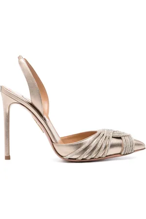 Aquazzura Zapatillas Gatsby con tacón de 105mm