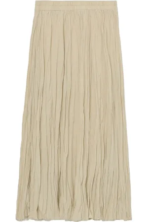 B+AB Falda midi con cintura alta