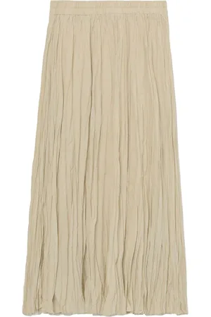 B+AB Falda midi con cintura alta