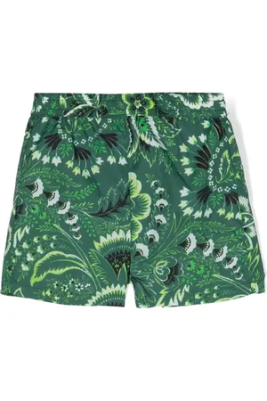 Etro Shorts de playa con estampado floral