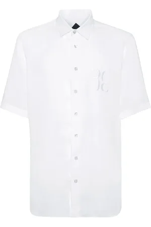 BILLIONAIRE Camisa con logo bordado