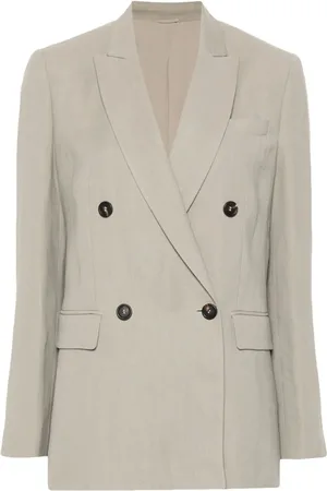 Brunello Cucinelli Blazer con doble botonadura