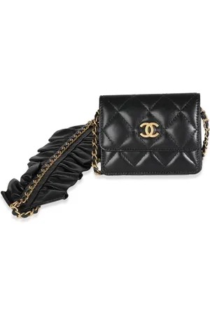 CHANEL Cartera con capitonado de rombos 2020