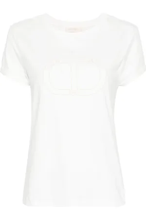 Twin-Set Playera con logo bordado