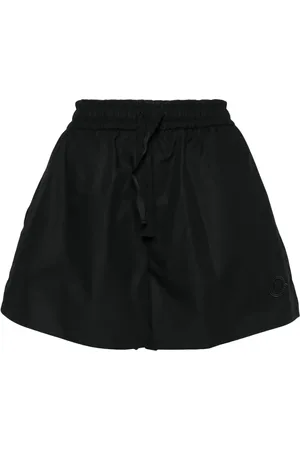 Moncler Shorts de popelina con aplique del logo