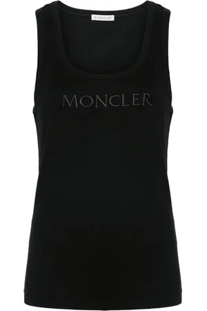 Moncler Camiseta con logo bordado