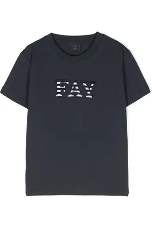 FAY Playera con parche del logo