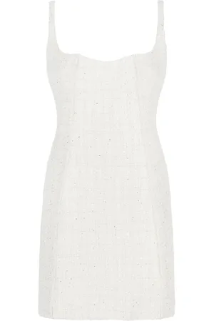 GCDS Vestido corto de tweed
