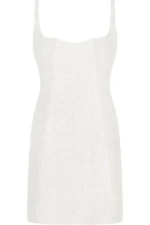 GCDS Vestido corto de tweed