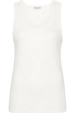 Moncler Camiseta con logo bordado