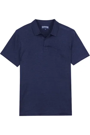 Vilebrequin Playera tipo polo con logo bordado
