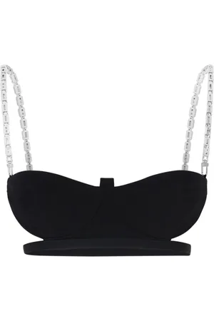 GCDS Top estilo brasier con logo de cadena
