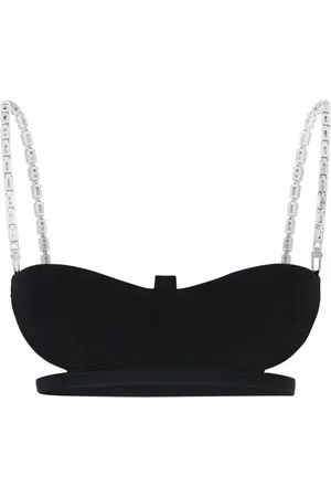 GCDS Top estilo brasier con logo de cadena