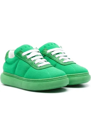 Marni Tenis tejidos con logo bordado