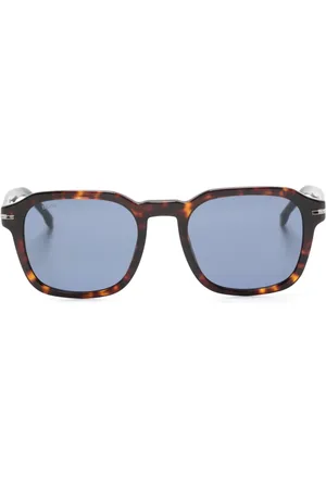 HUGO BOSS Lentes de sol con armazón rectangular