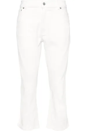 MUGLER Jeans capri con tiro alto