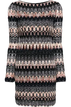 Missoni Vestido corto con motivo de ondas