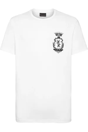 BILLIONAIRE Playera con logo estampado