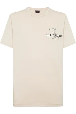 BILLIONAIRE Playera con logo bordado