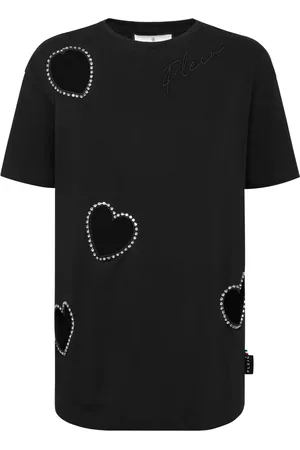 Philipp Plein Playera con parche del logo