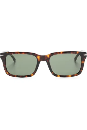 HUGO BOSS Lentes de sol con armazón rectangular