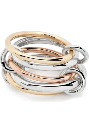 SPINELLI KILCOLLIN Anillo en oro amarillo de 18kt y plata de ley