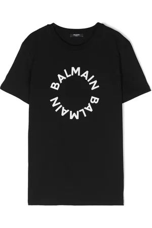 Balmain Playera con logo estampado