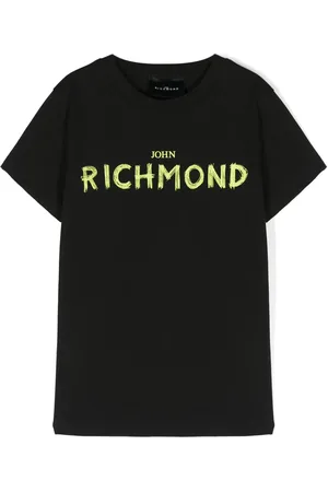 John Richmond Playera con logo estampado