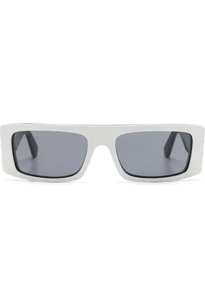 GCDS Lentes de sol con armazón rectangular