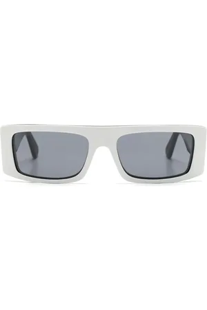 GCDS Lentes de sol con armazón rectangular