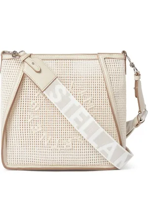 Stella McCartney Bolsa con logo bordado mini