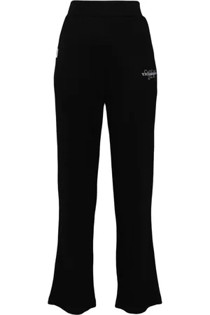 Chocoolate Pantalones acampanados con logo bordado